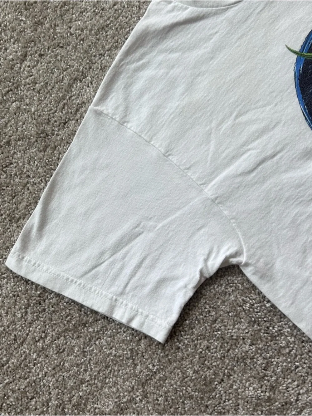 Vintage 2000 Fire Dragon Crescent Moon T-Shirt NGI Fruit of the Loom Large - Picture 5 of 6